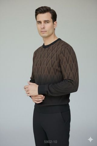  Len Cổ Tròn Dài Tay 5902-10 