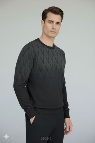  Len Cổ Tròn Dài Tay 5902-5 