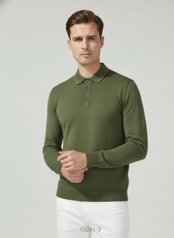  Polo Len Dài Tay 13241-3 