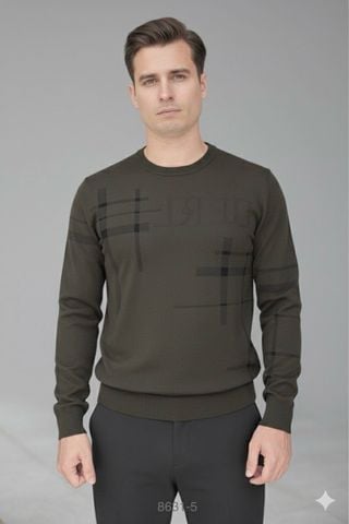  Len Cổ Tròn Dài Tay 8631-5 