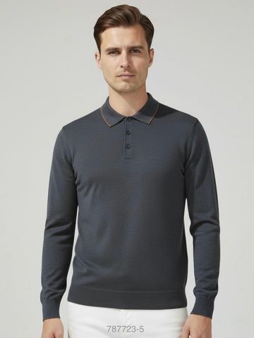  Len Cổ Bẻ Trơn 787723-5 