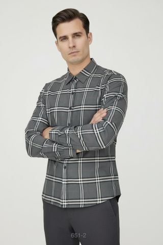 Sơ Mi Co Giãn Dài 651-2 