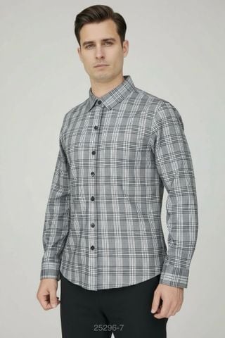  Sơ Mi Co Giãn Dài 25296-7 