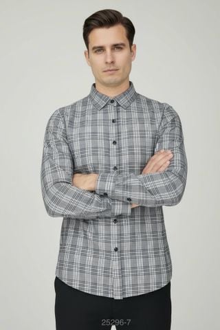  Sơ Mi Co Giãn Dài 25296-7 