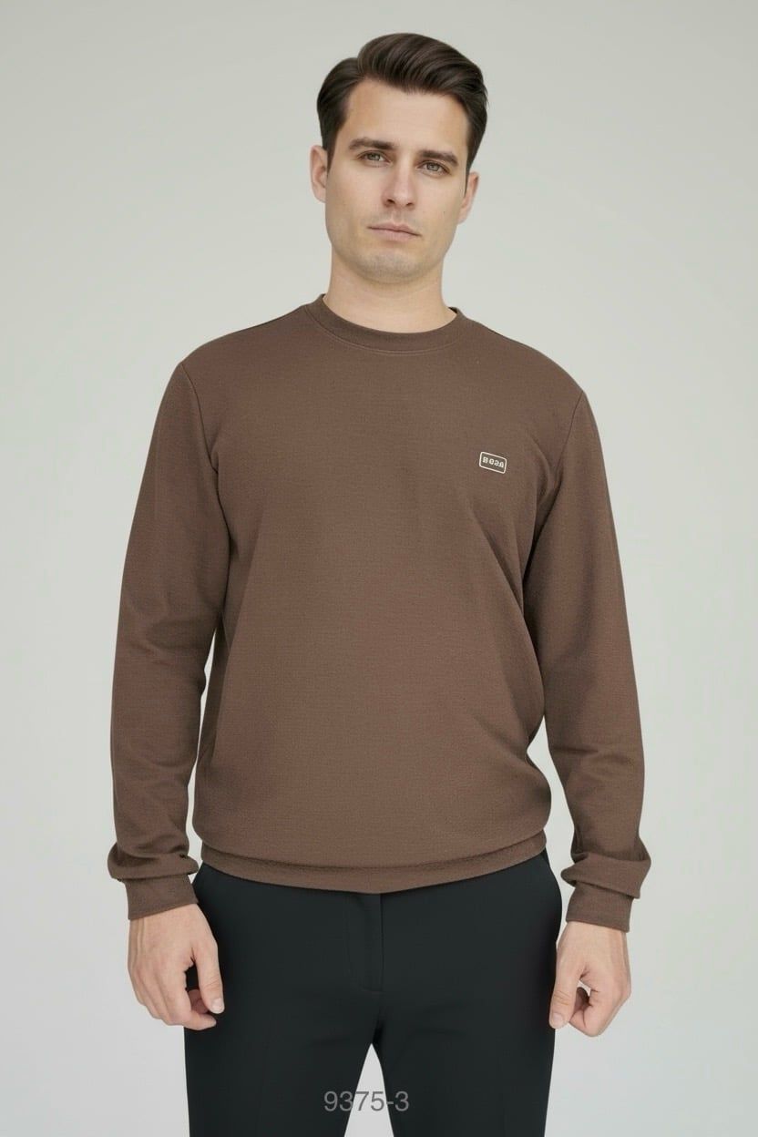 Nỉ Cổ Tròn Dài Tay 9375-3