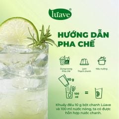 Bột Chanh Luave 400g Thùng 12 gói