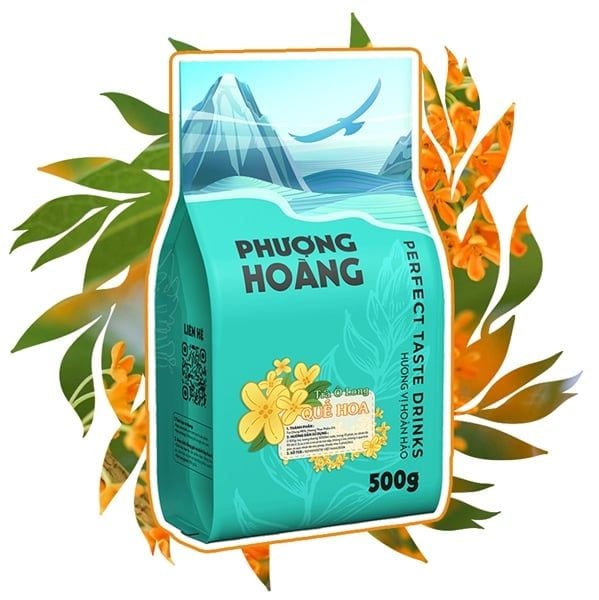 Trà Olong Quế Hoa Phượng Hoàng 500g