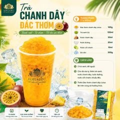 Đác Thơm Chanh Dây Lotus 500g