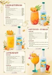 Syrup Goldenfarm Đậm Đặc Quýt 700ml