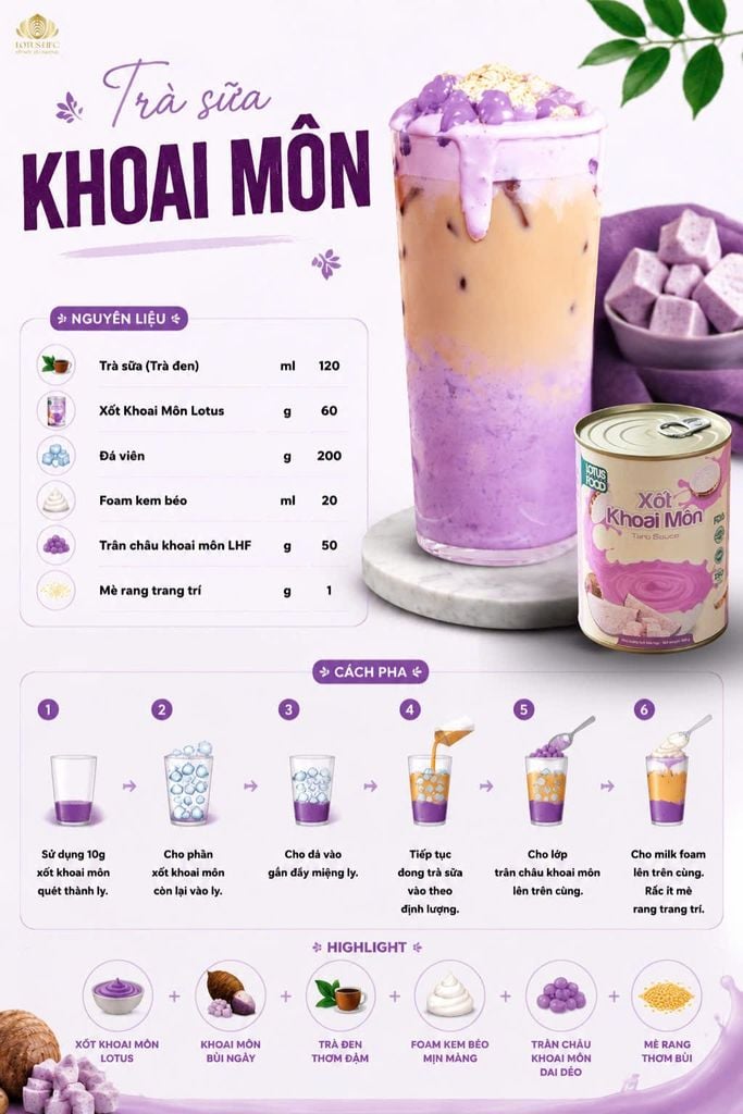 Xốt Khoai Môn Lotus 600g