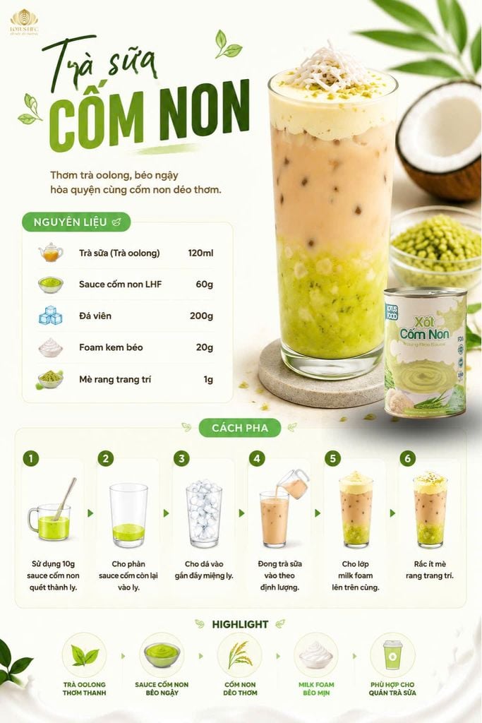 Xốt Cốm Non Lotus 600g