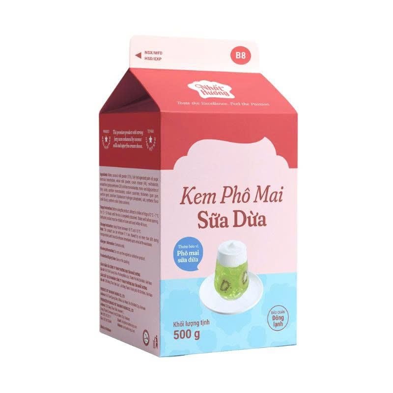 Kem Sữa Dừa Phô Mai Nhất Hương 500g