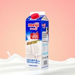 Sữa Tươi Thanh Trùng Meiji Xanh 946ml 3.6 Độ Béo Thùng 12 hộp