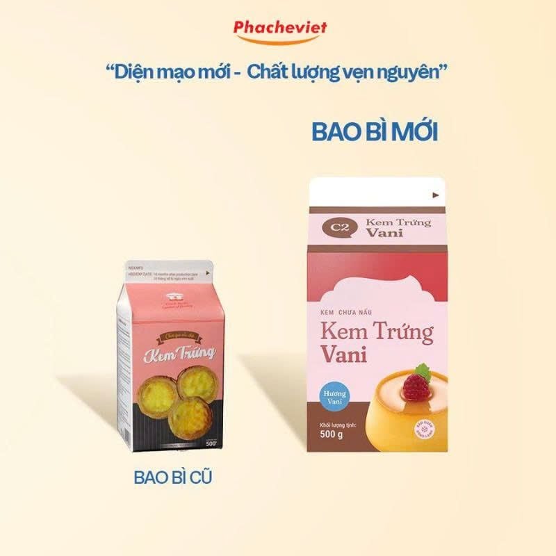 Kem Trứng Vani Nhất Hương