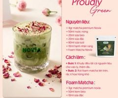 Bột Oolong Matcha Premium Novia 100g