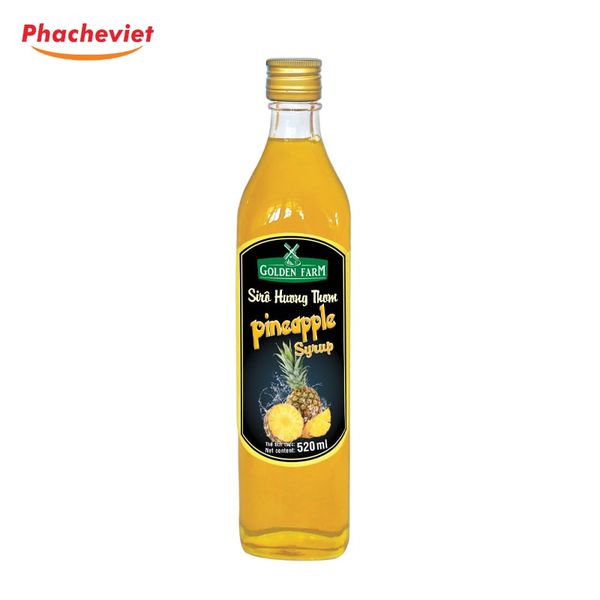 Syrup Golden Farm Thơm 520ml