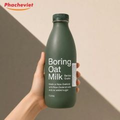 Sữa Yến Mạch Nguyên Chất Không Đường Boring Oat Milk New Zealand 1L
