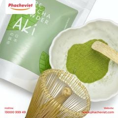 Bột Trà Xanh Matcha Aki Nhật Bản 100g