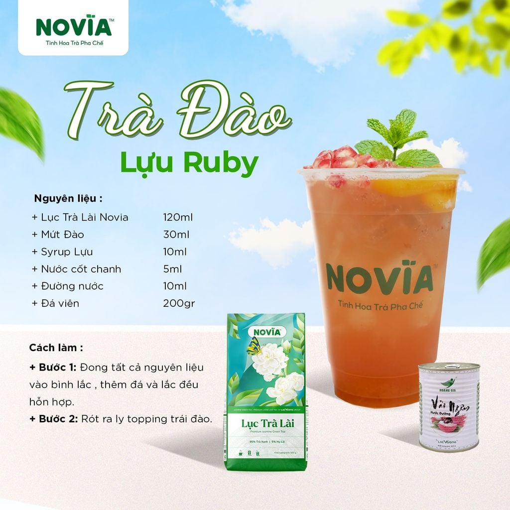 Vina Syrup Đào 750ml