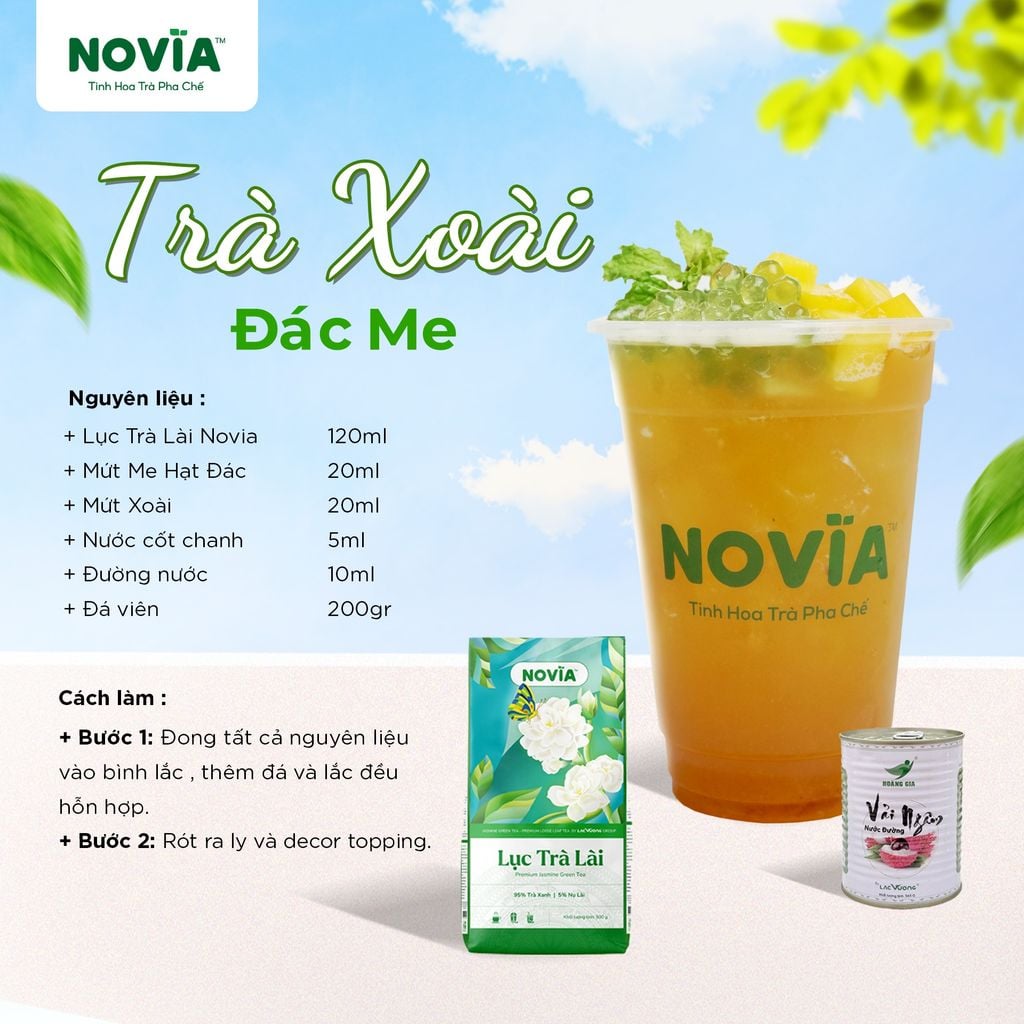 Sinh Tố Golden Farm Me Hạt Đác 1L