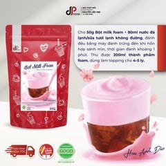 Bột Milk Foam Hoa Anh Đào DP Food 500g