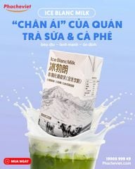 Sữa Tươi ICE BLANC MILK Pha Chế  Không Chất Béo Chuyển Hoá