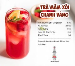Mứt Longbeach Dâu Rừng Mixed Berries Puree 900ml