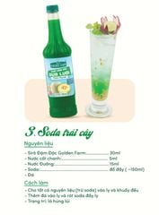 Syrup Goldenfarm Đậm Đặc Dưa Lưới  700ml