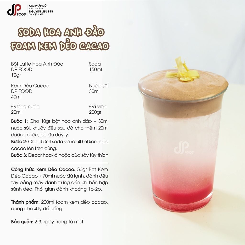 Bột Hoa Anh Đào Beobe 500gr
