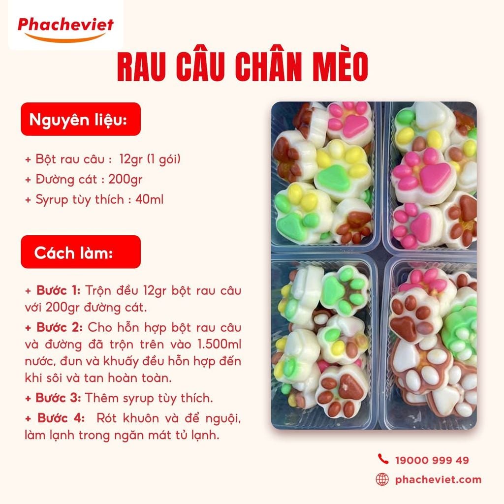 Bột Rau Câu Con Cá Dẻo Hiệp Long 3D Hộp 12 Gói