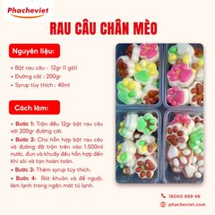 Bột Rau Câu Wings Joy Jelly Hộp 10 Gói 120g