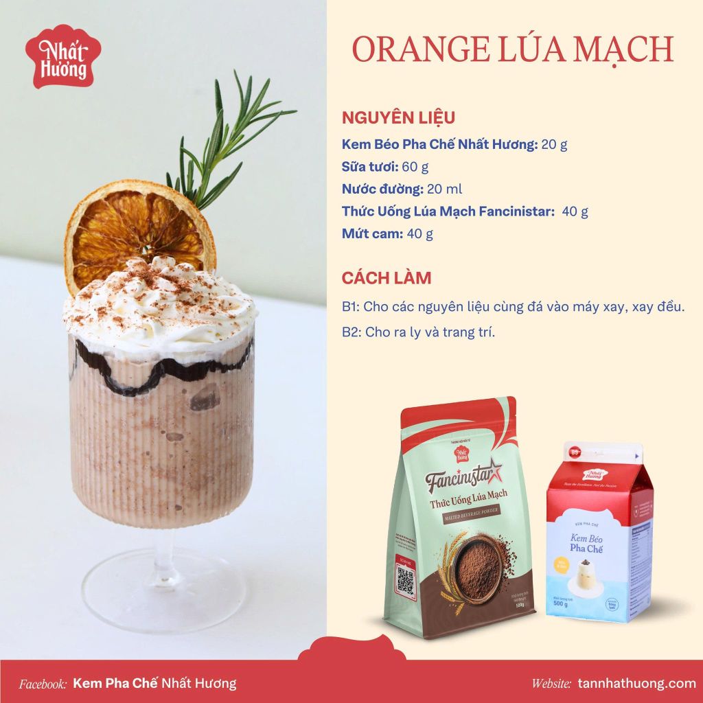 Thức Uống Lúa Mạch Fancinistar 500g