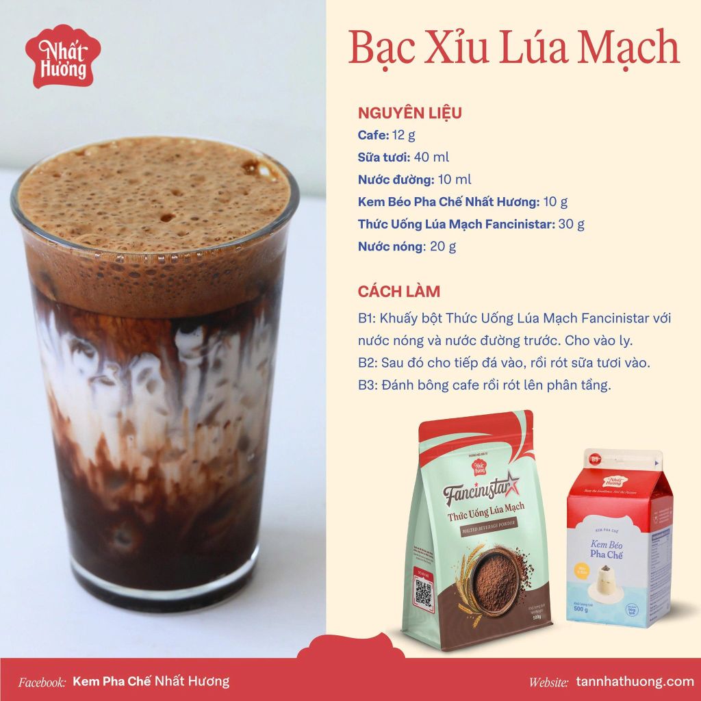 Thức Uống Lúa Mạch Fancinistar 500g