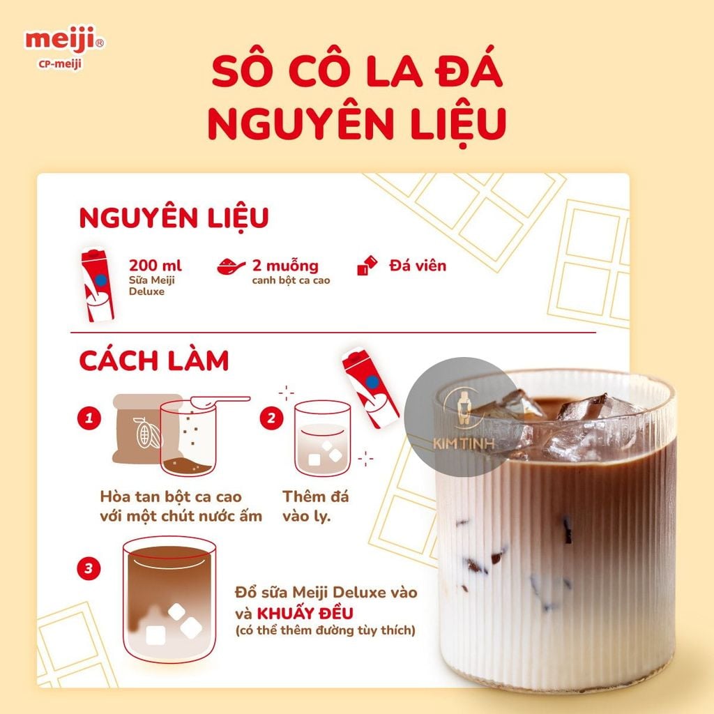 Sữa Tươi Thanh Trùng Meiji Đỏ 946ml