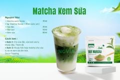 Bột Matcha Novia Xanh