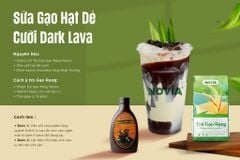 Xốt Socola Đen Lỏng 313 Cacao Talk Nhất Hương 1kg