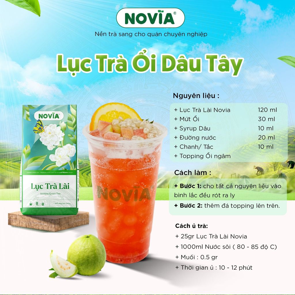 Sinh Tố Vina Ổi Hồng 1L