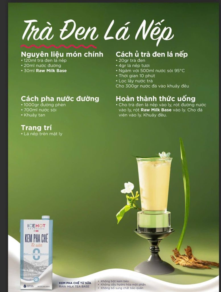 Kem Pha Chế Từ Sữa Hộp 936ml