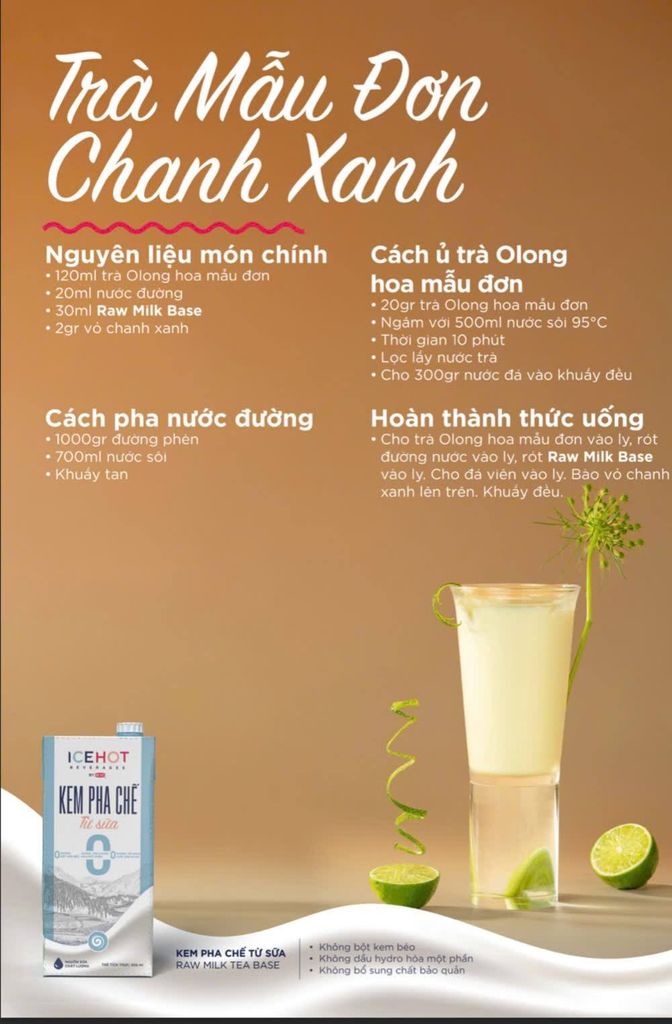 Kem Pha Chế Từ Sữa Hộp 936ml