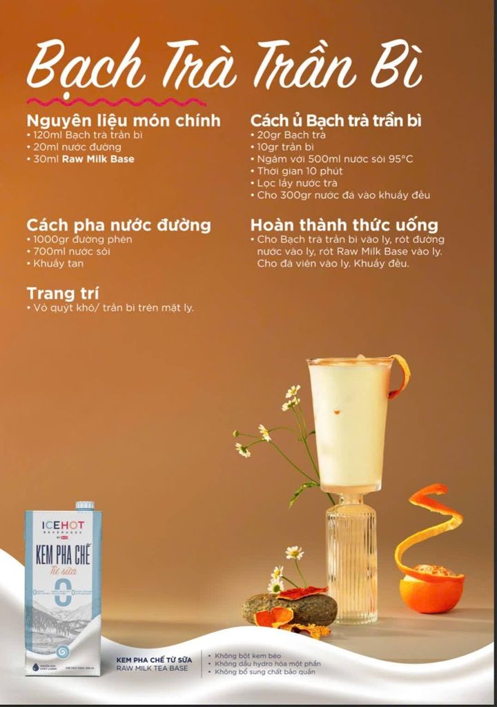 Kem Pha Chế Từ Sữa Hộp 936ml