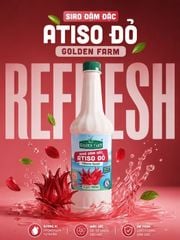 Syrup Goldenfarm Đậm ATISO ĐỎ  700ml