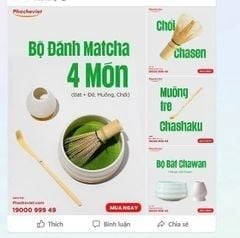 Chối Chasen Đánh Matcha 100 Sợi