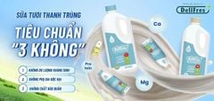 Sữa Tươi Thanh Trùng DeliFres+ Không Đường