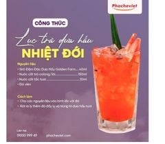 Syrup Goldenfarm Đậm Đặc Dưa Hấu 700ml