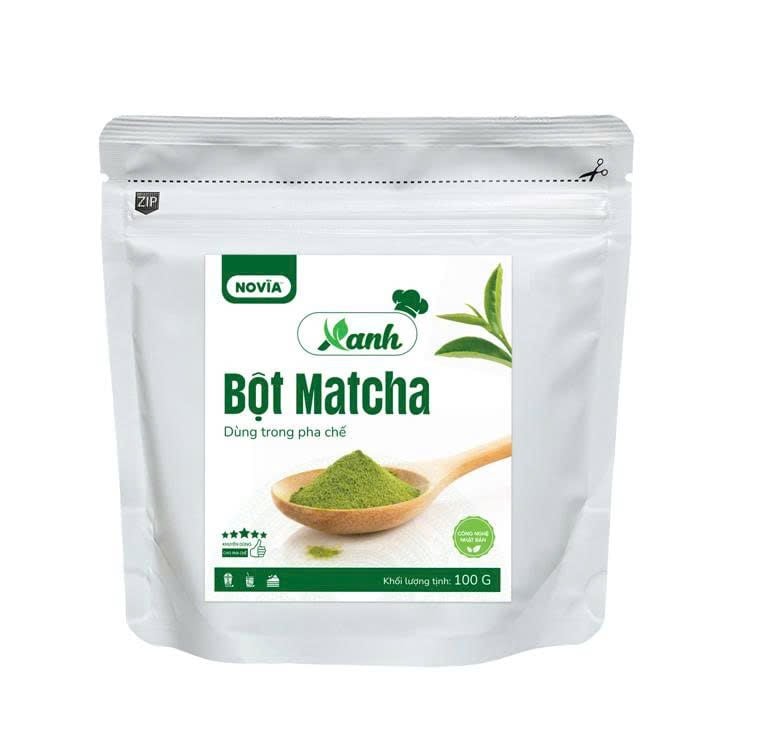 Bột Matcha Novia Xanh
