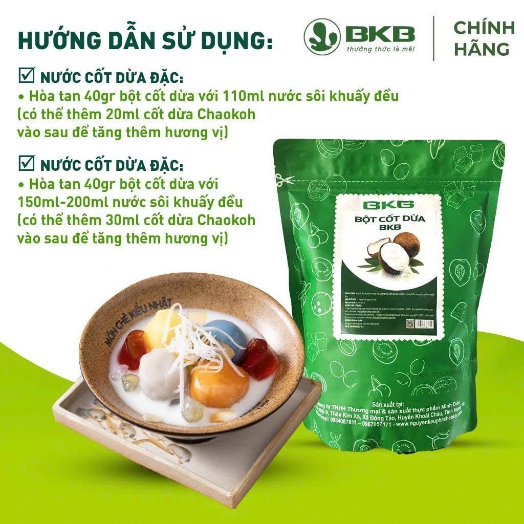 Bột Cốt Dừa BKB 1kg