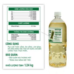 Syrup Mía Xanh Au+Sugar 1L