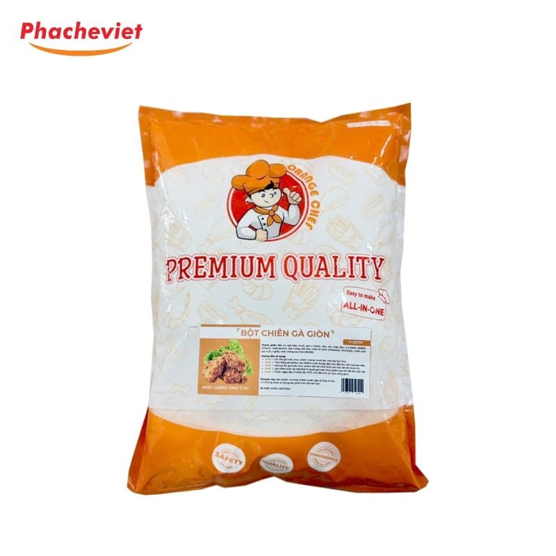 Bột Chiên Gà Giòn All in One Orange Chef