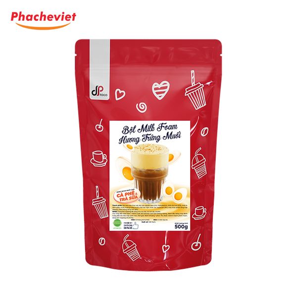 Bột Milk Foam Trứng Muối DP 500g
