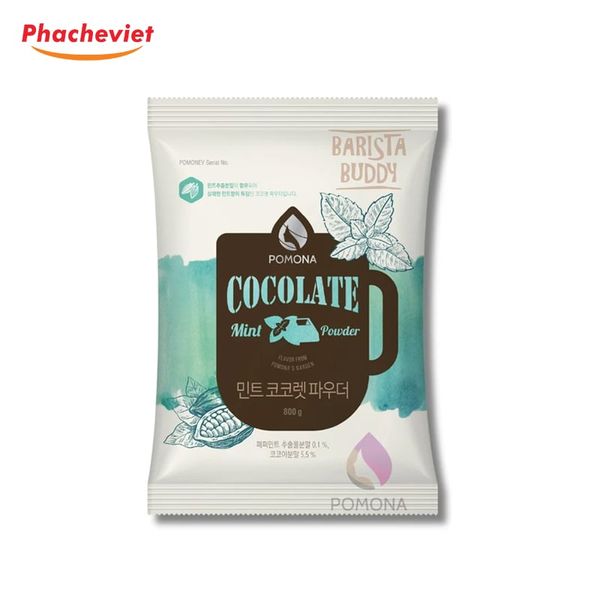 Bột Pomona Chocolate Bạc Hà 800g